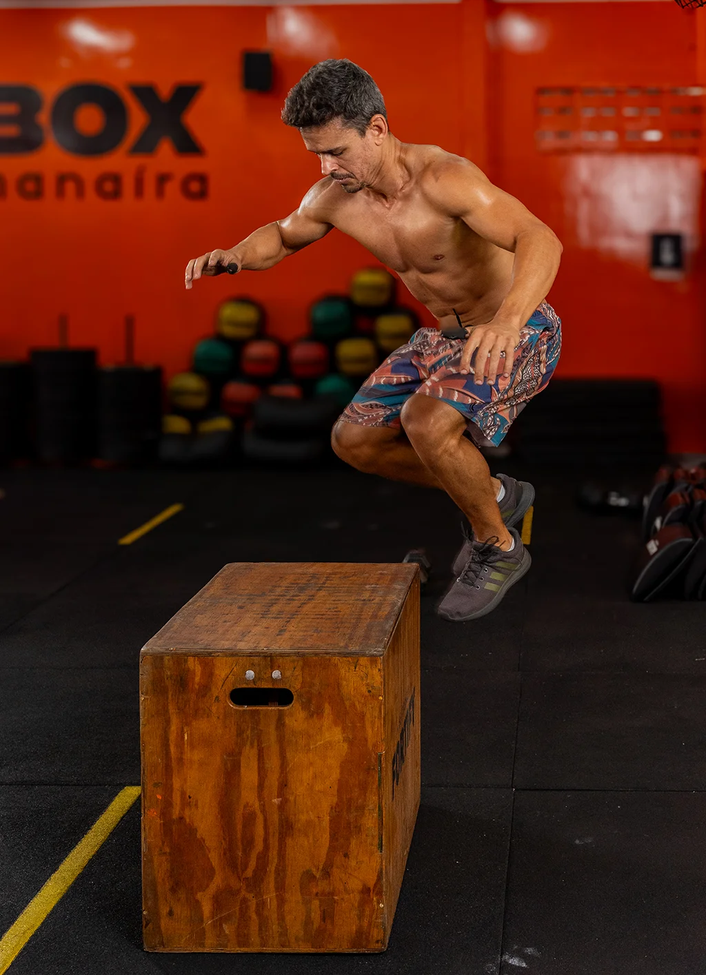 Box jump - treinamento de potência